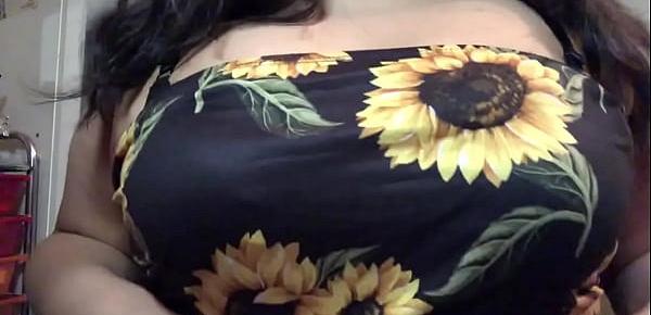  young latina teases you with her big tits